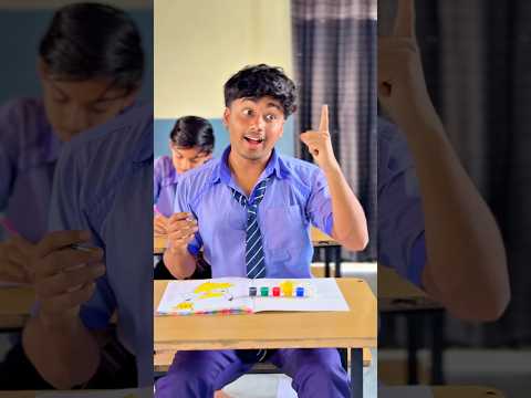 Banku ke new water colore😃 #relatable #relatableschool ￼