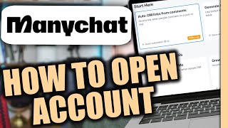 How to Create a ManyChat Account