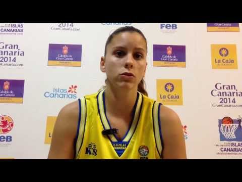 J6: Patricia Cabrera valora el GC2014 86-63 Mann Filter