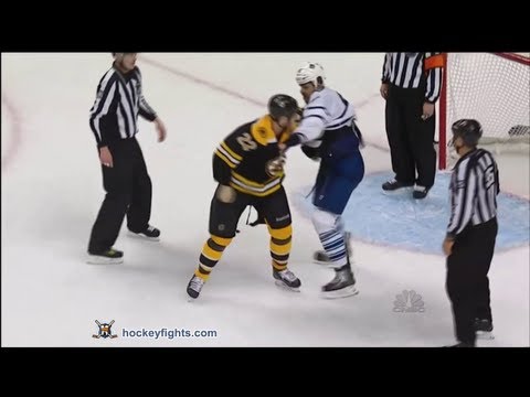 Mark Fraser vs Shawn Thornton