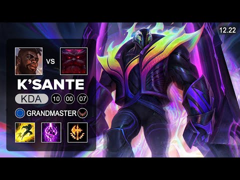 K'Sante vs Ornn Top - EUW Grandmaster - Patch 12.22 Season 12