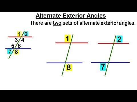 Geometry Ch 4 Lines and Angles 1 of 54 Parallel Lines and Planes