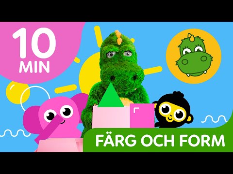 Bolibompa Mini: Mixade favoriter: Färg och form - 10 minuter