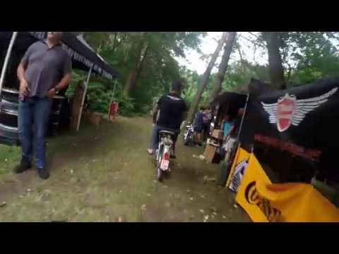 Rundfahrt über den Platz des 50ccm Treffen in Enkenbach 2016