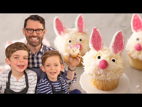 Easter Bunny Cupcakes with Lachlan and George | So Cute! 🐰