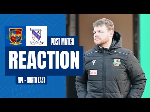Post Match Reaction | Cleethorpes Town 2-2 Colls (Jimmy Williams)