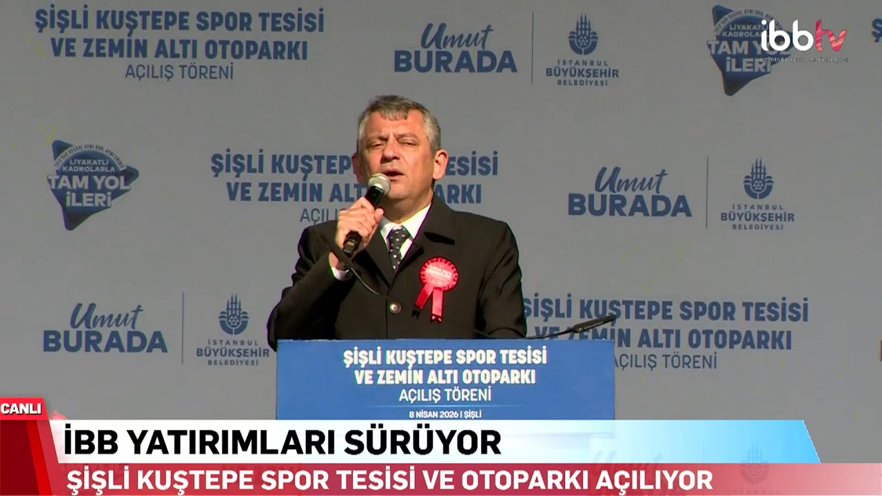 ŞİŞLİ KUŞTEPE SPOR TESİSİ VE ZEMİN ALTI OTOPARKI AÇILIYOR