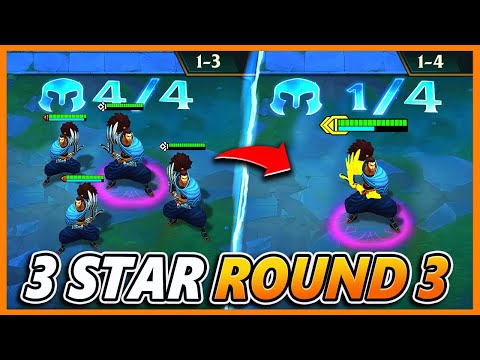 ⭐️⭐️⭐️ YASUO ROUND 3 (I RISKED EVERYTHING... AND THIS HAPPENED) - BunnyFuFuu | Teamfight Tactics