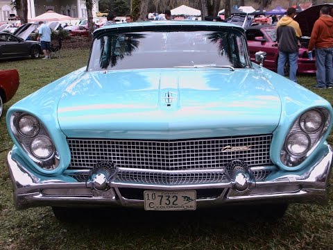 1958 Continental MarkIII Four Door Blu SilverSprings010916