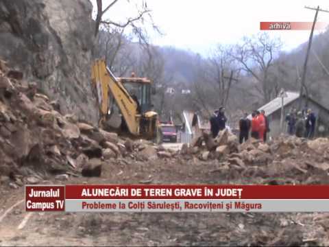 ALUNECARI DE TEREN GRAVE IN JUDET