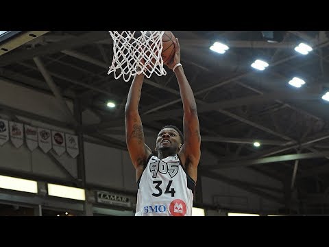 Alfonzo McKinnie with the monster rejection!