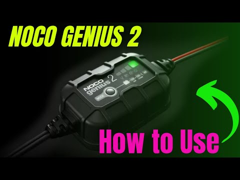 NEW Noco Genius 2 - How to Use Tutorial with Feature Overview