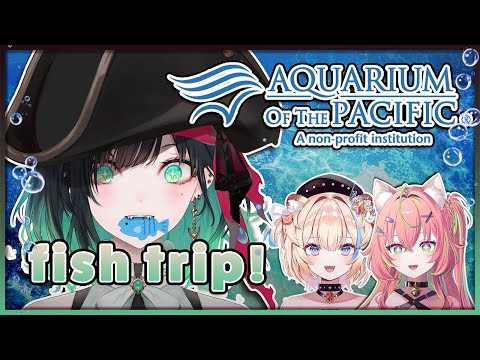 A Pirate Vtuber’s Day at the Aquarium 🦈 | Live IRL Tour @MiaMelonya @ShabelTonya