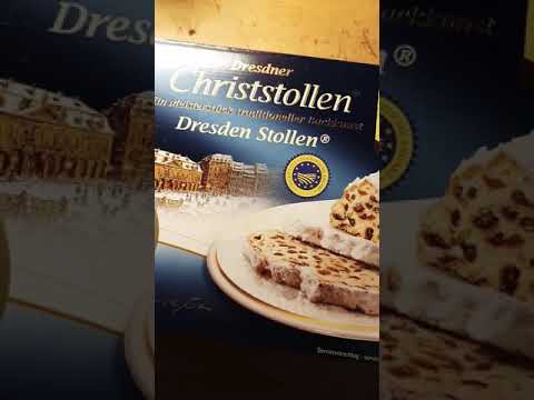 Unboxing Dresdner Christstollen (Video)