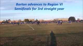 preview picture of video 'Game Winning Plays - Barton Women's Soccer 1st Rd Region VI'