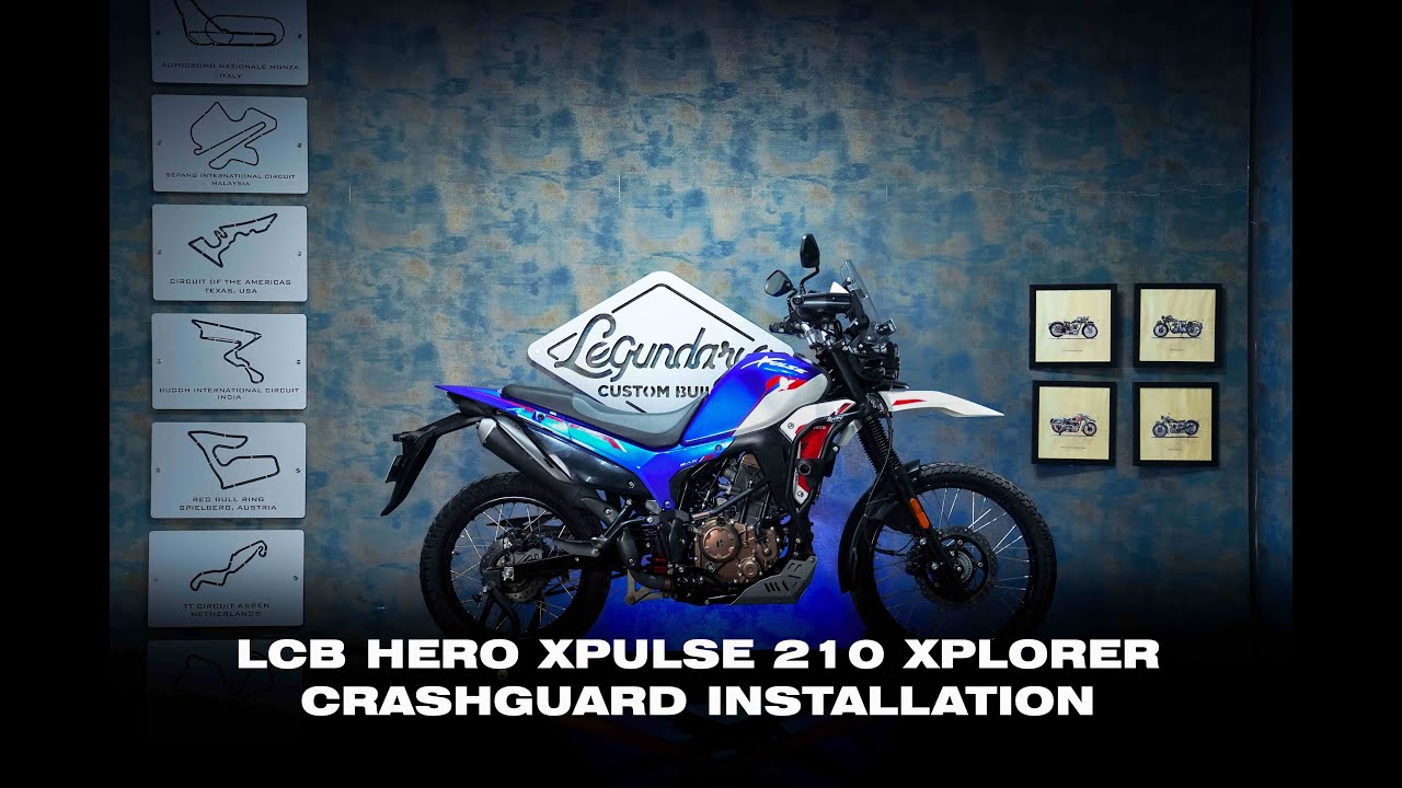 Legundary accessories installation on Royal Enfield Himalayan 450