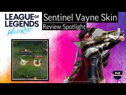 Sentinel Vayne Wild Rift Skin Review Spotlight