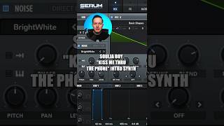 How to: Soulja Boy “Kiss Me Thru The Phone” Intro Synth in Serum #samsmyers   #sounddesign #shorts