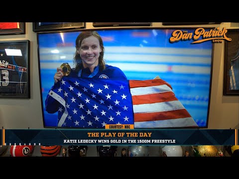 Play Of The Day: Katie Ledecky Wins Gold In The 1500m Freestyle | 8/1/24