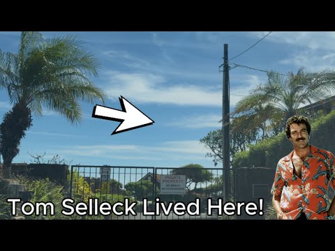 Tom Sellecks Wohnort und Arbeitsweg im wahren Leben während seiner Zeit bei Magnum, P.I.