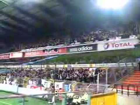 Anderlecht-Tottenham (Yids on Vids): "Tot-ten-ham !"