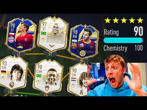 MY BEST DRAFT EVER ON FIFA 21!! - 190 RATED FUT DRAFT CHALLENGE