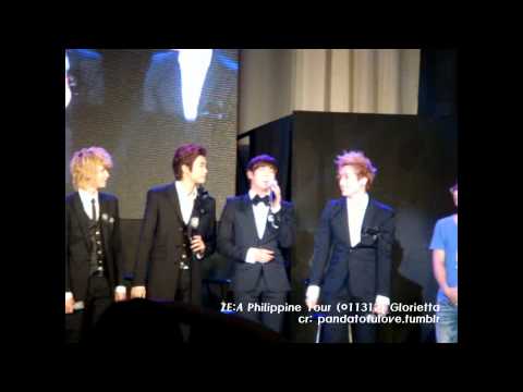 [Fancam] Zea Fansigning at Glorietta (011312) - ZEA Introduction FULL