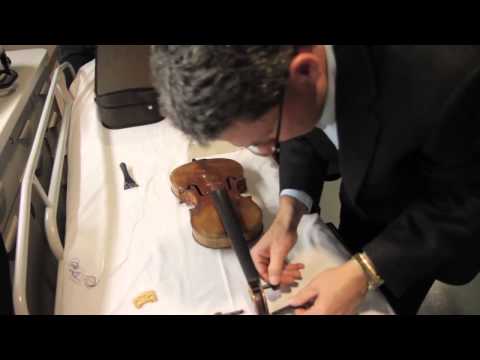 CAT Scanning a 1700s Stradivarius Violin