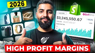 Top 10 High Profit Margin Products to Sell Online in 2026 | DROPSHIPPING SHOPIFY & SELLSHOP
