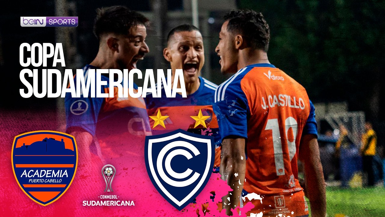 Academia Puerto Cabello (VEN) vs Cienciano (PER) | HIGHLIGHTS Copa Sudamericana | 05/05/2026 | bien