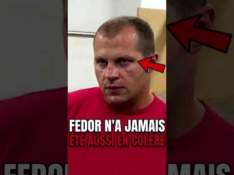 Fedor Emelianenko n’a jamais été aussi en colère auparavant! 🤯