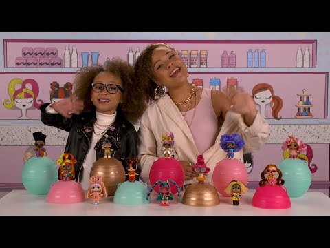 L.O.L. サプライズ! #ヘアバイブス  | Unboxed! | ウィッグピースで簡単ヘアアレンジ！