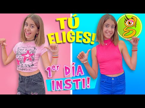 PRIMER DÍA DE INSTITUTO: Tú eliges MI LOOK!!