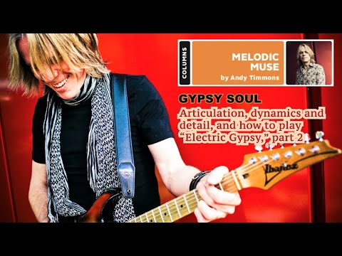 Andy Timmons - How to play “Electric Gypsy," part 2