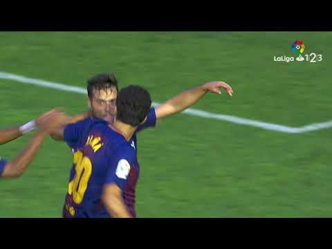 Resumen de FC Barcelona B vs Lorca FC (1-0)
