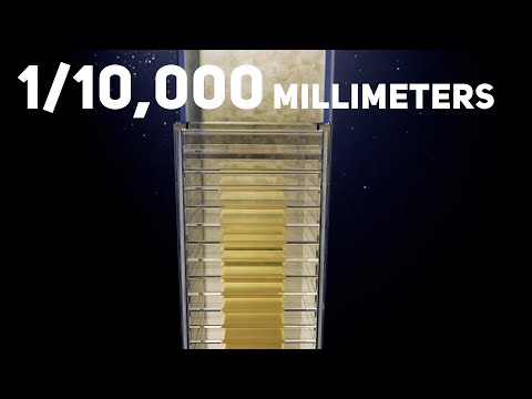 GOLD LEAF -A tiny world contained within 1/10,000 millimeters-