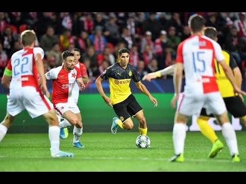 Amazing Goal Achraf Hakimi vs Slavia Prag  HD / 2.10.19 / CL