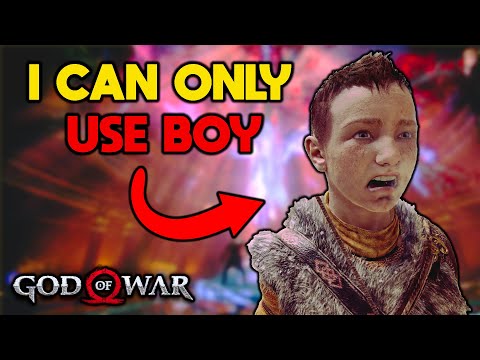 I tried beating God of War With Only BOY - Part 1 of 2