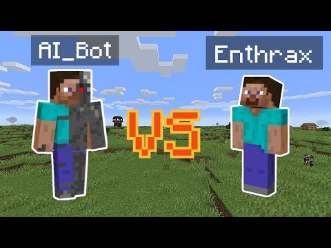 EPIC Minecraft AI Battle: Enthrax da2 vs ME 💥🔥