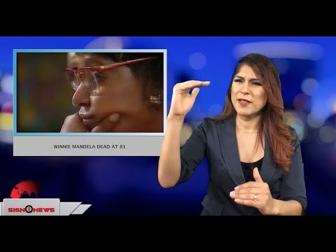 Winnie Mandela dead at 81 (ASL - 4.2.18)