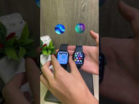 watchOS 26 VS watchOS 11 new features (Part 2) New app icons in photos, alarm & more!! #apple #watch