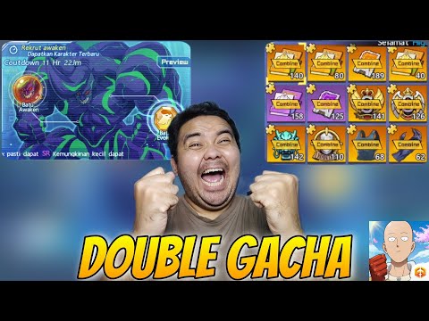 DOUBLE GACHA SSR+🔥, HANCURKAN EQUIP NYA DAN GACHA KABUTO SSR+🔥 - One Punch Man The Strongest