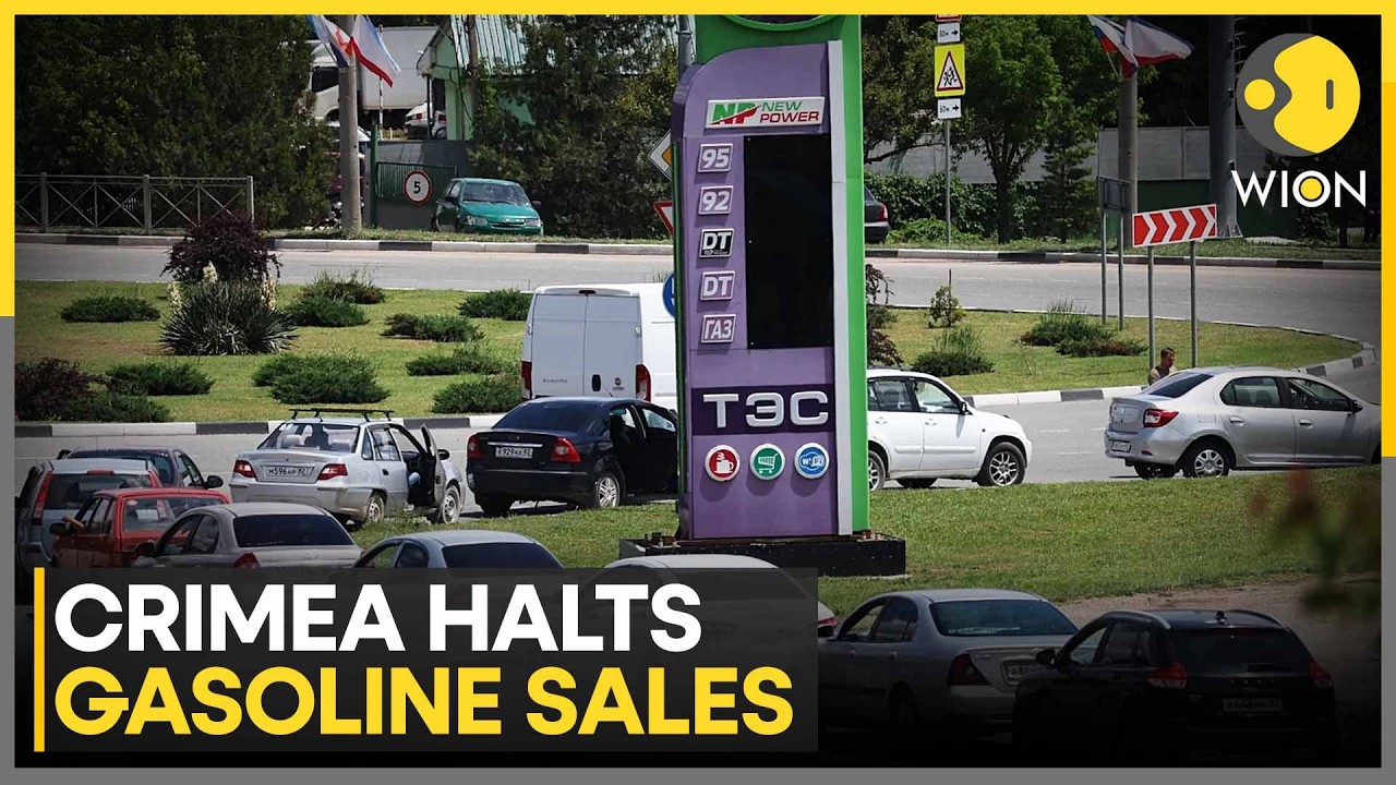 Ukrainian Attacks on Fuel Infra Pauses Civilian Gas Sales in Crimea | WION News