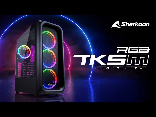 Vỏ Case Sharkoon TK5M RGB 