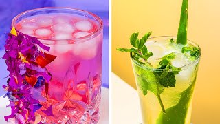 קוקטיילים אביביים טריים ופרחוניים! 🌸🍹