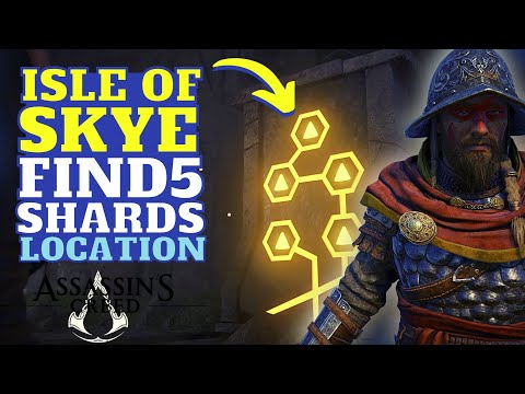 All 5 Shards Location ISLE OF SKYE AC VALHALLA, Find All 5 Shards, Counting Sheep Quest GUIDE