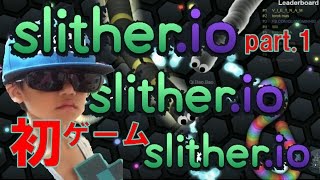 ★【slither.io】はじめてのゲーム実況！実況無しバージョン【ZOOgamesズーゲームズ】