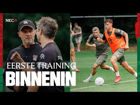 Eerste TRAINING van JUBILEUMSEIZOEN 2025-2026 | Binnenin