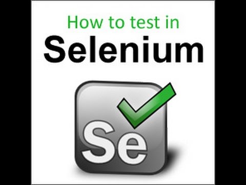 Selenium Webdriver Tutorial Webdriver Tutorial Session 1
