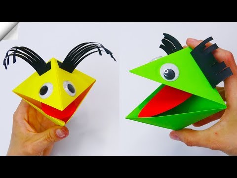 DIY crafts easy Paper toy antistress transformer